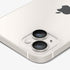 AGL07163 - iPhone 15 Pro / 15 Pro Max Optik Pro Lens Protector in natural titanium showing the device